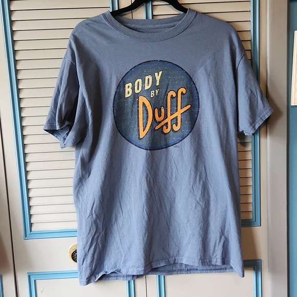 The Simpsons Body By Duff Tee Shirt - Picture 2 of 10